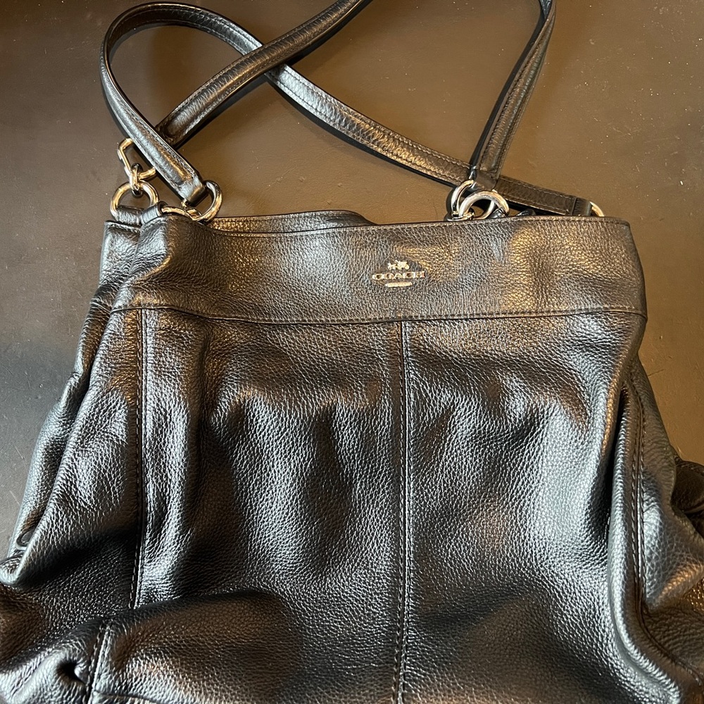 Coach black purse